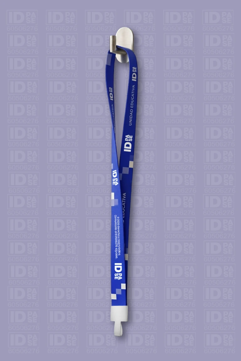 Lanyard para Cuello con Gancho Plástico